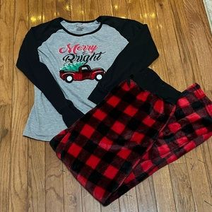 Christmas Pajama set - Adult Medium